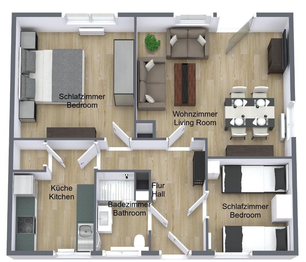 Ferienhaus Kirschbluete Моншау Экстерьер фото
